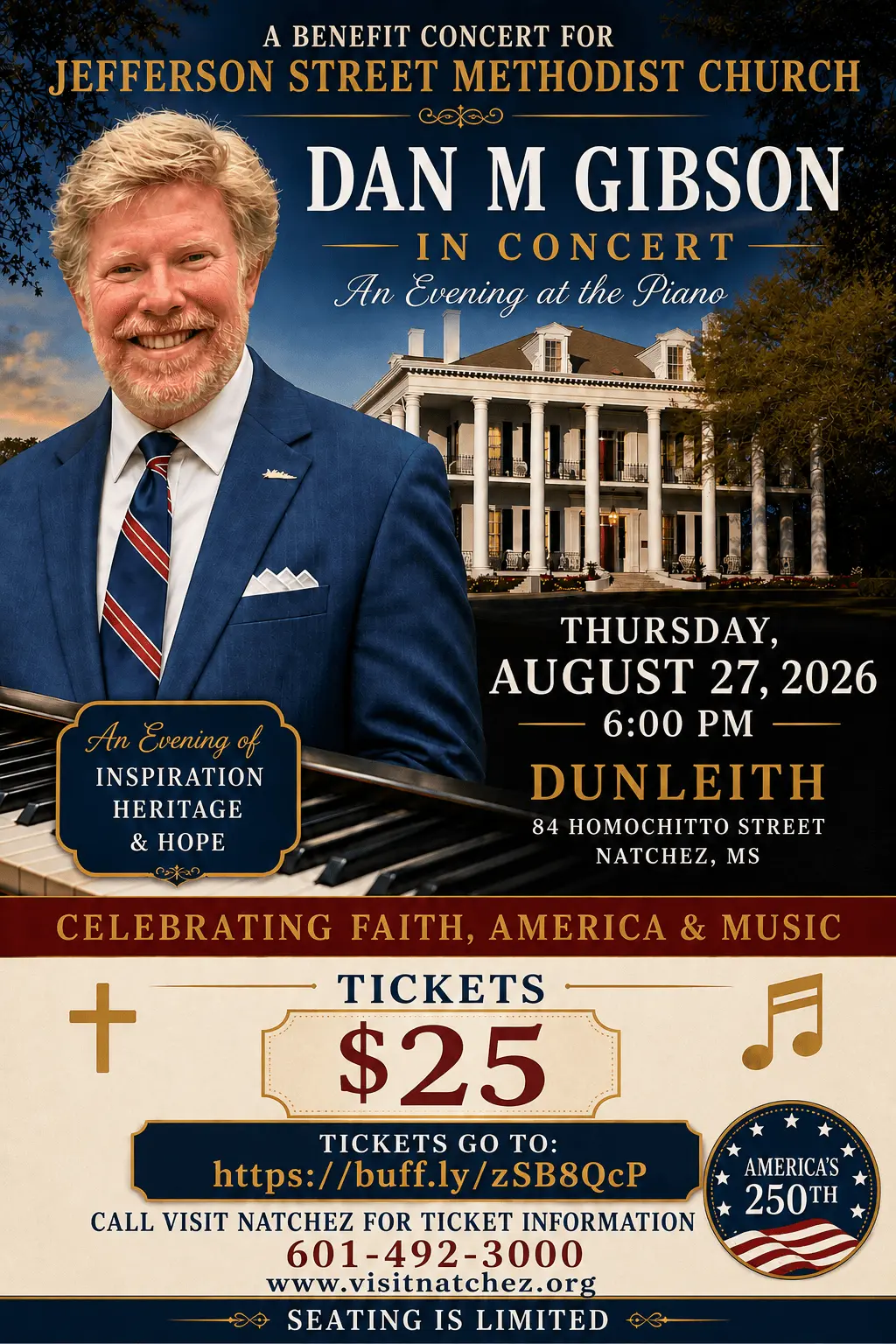 Dan Gibson in Concert • An Evening on the Piano